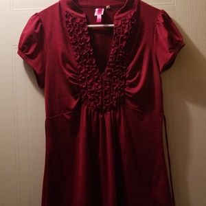 Heart and Soul shirt, red size Large